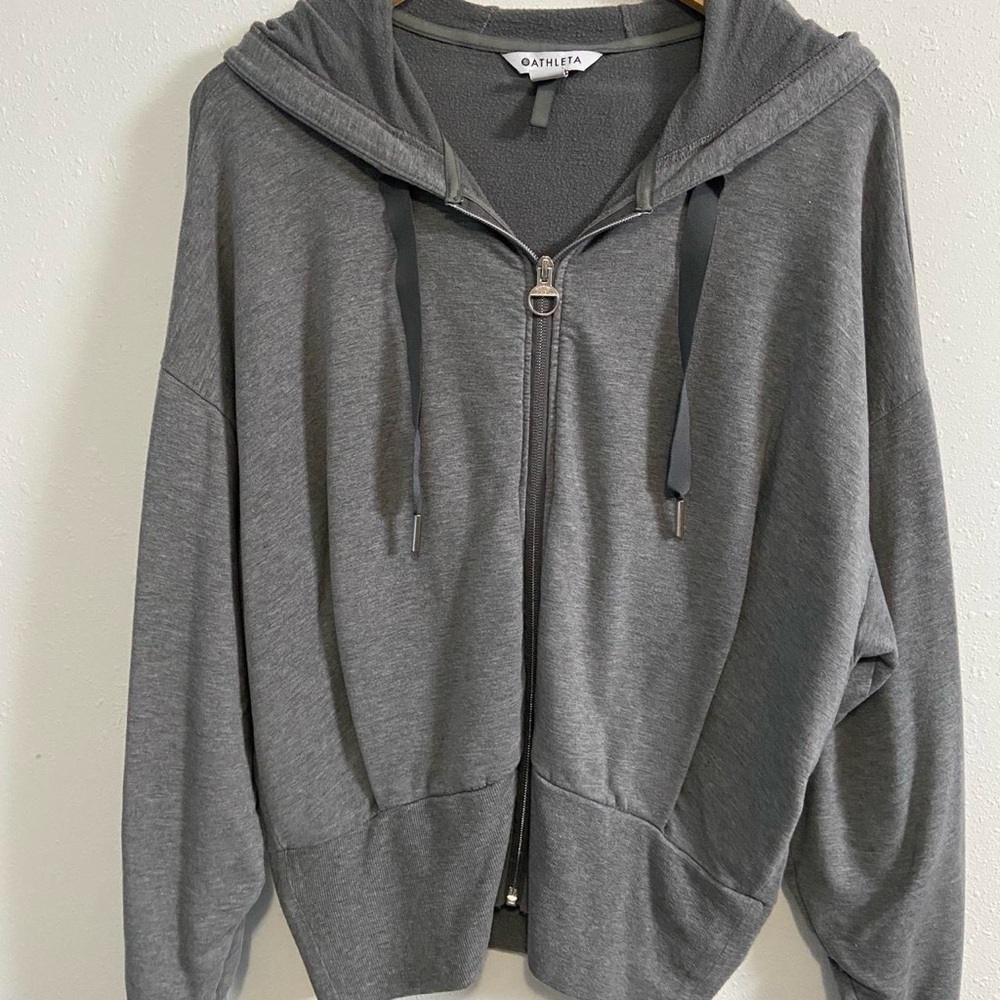 Athleta Balance Zip Sweatshirt Hoodie - Picture 5 of 8